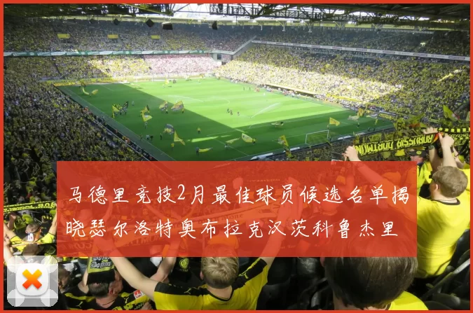 马德里竞技2月最佳球员候选名单揭晓瑟尔洛特奥布拉克汉茨科鲁杰里入围